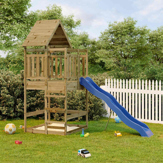 vidaXL Outdoor Playset Impregnated Wood Pine