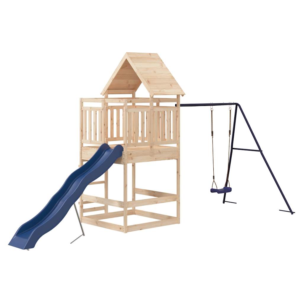 vidaXL Outdoor Playset Solid Wood Pine