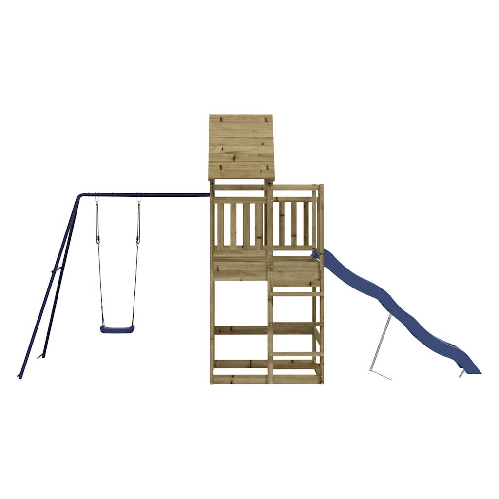 vidaXL Outdoor Playset Impregnated Wood Pine