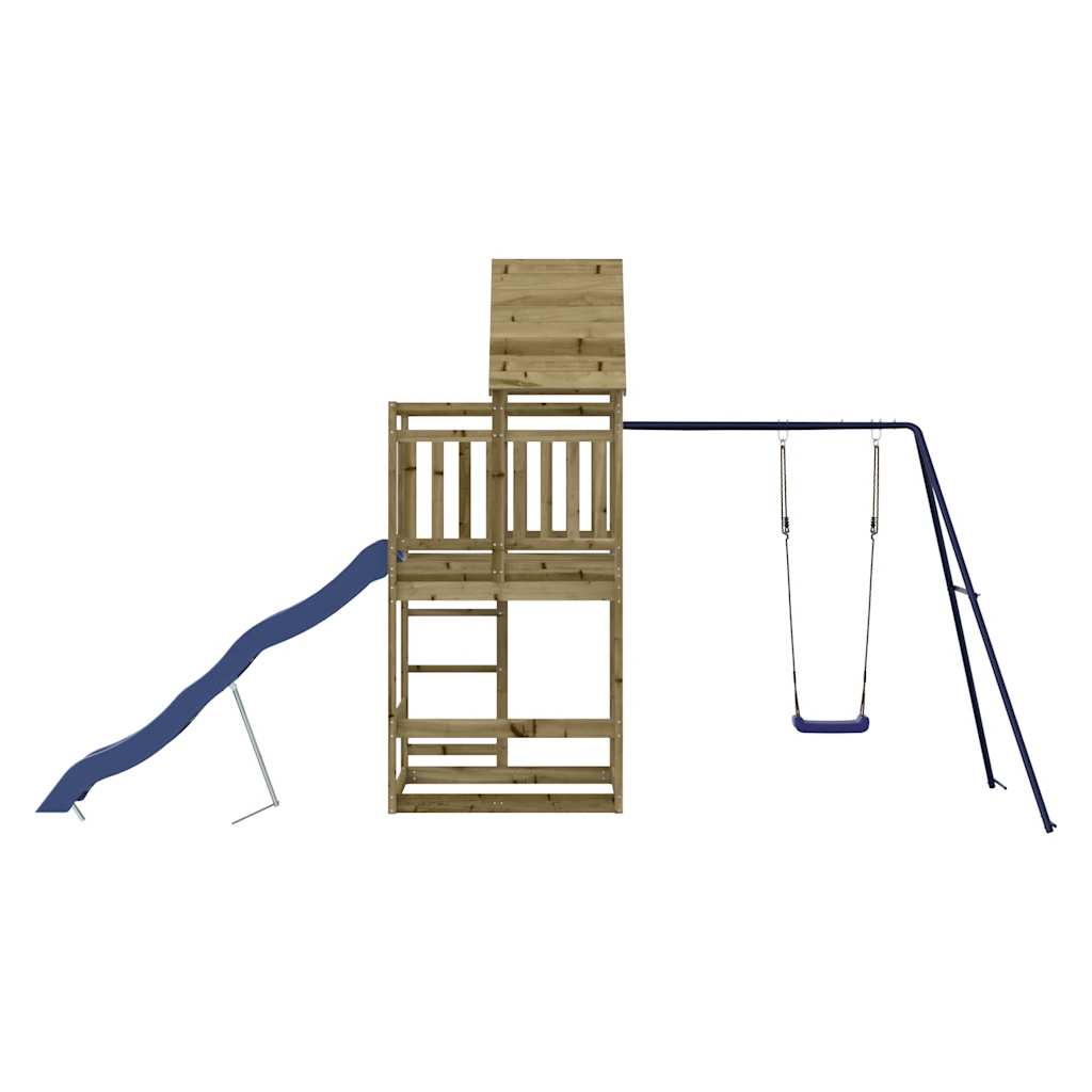 vidaXL Outdoor Playset Impregnated Wood Pine