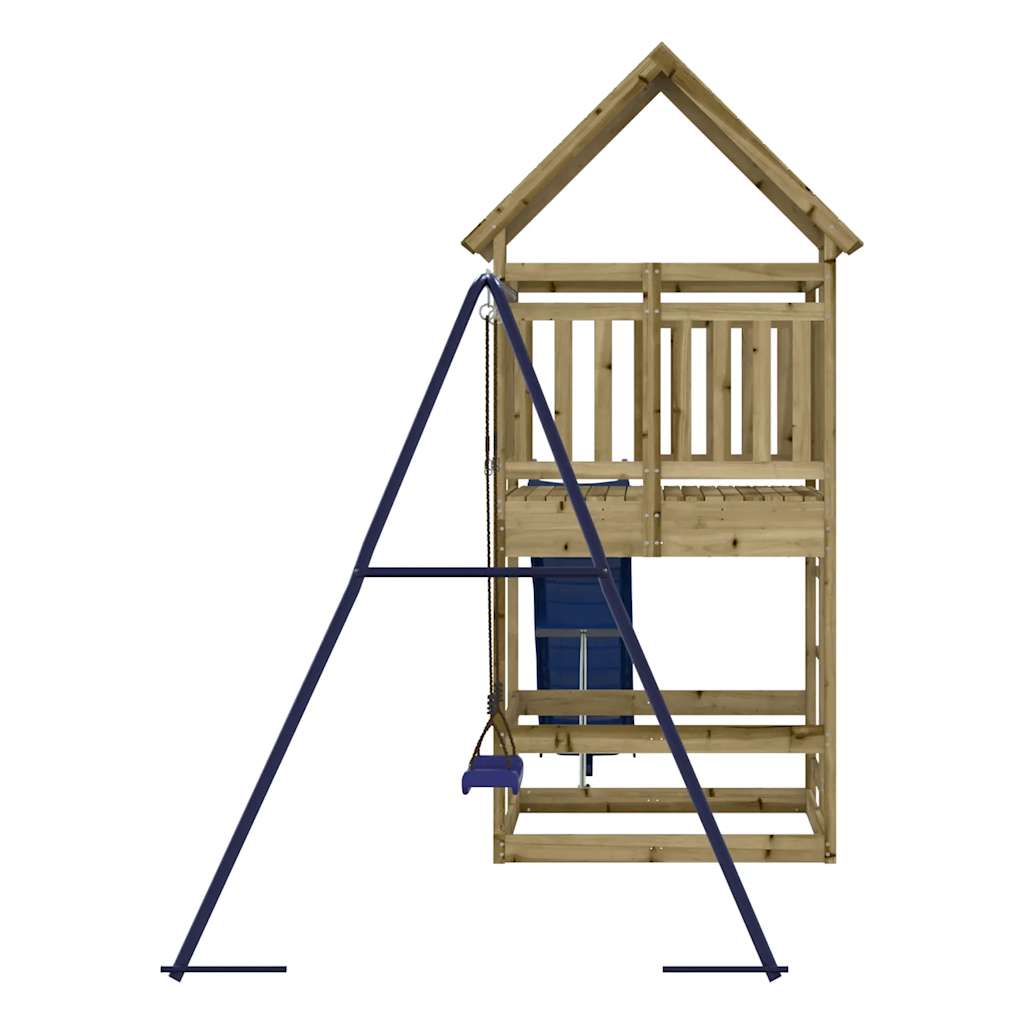 vidaXL Outdoor Playset Impregnated Wood Pine