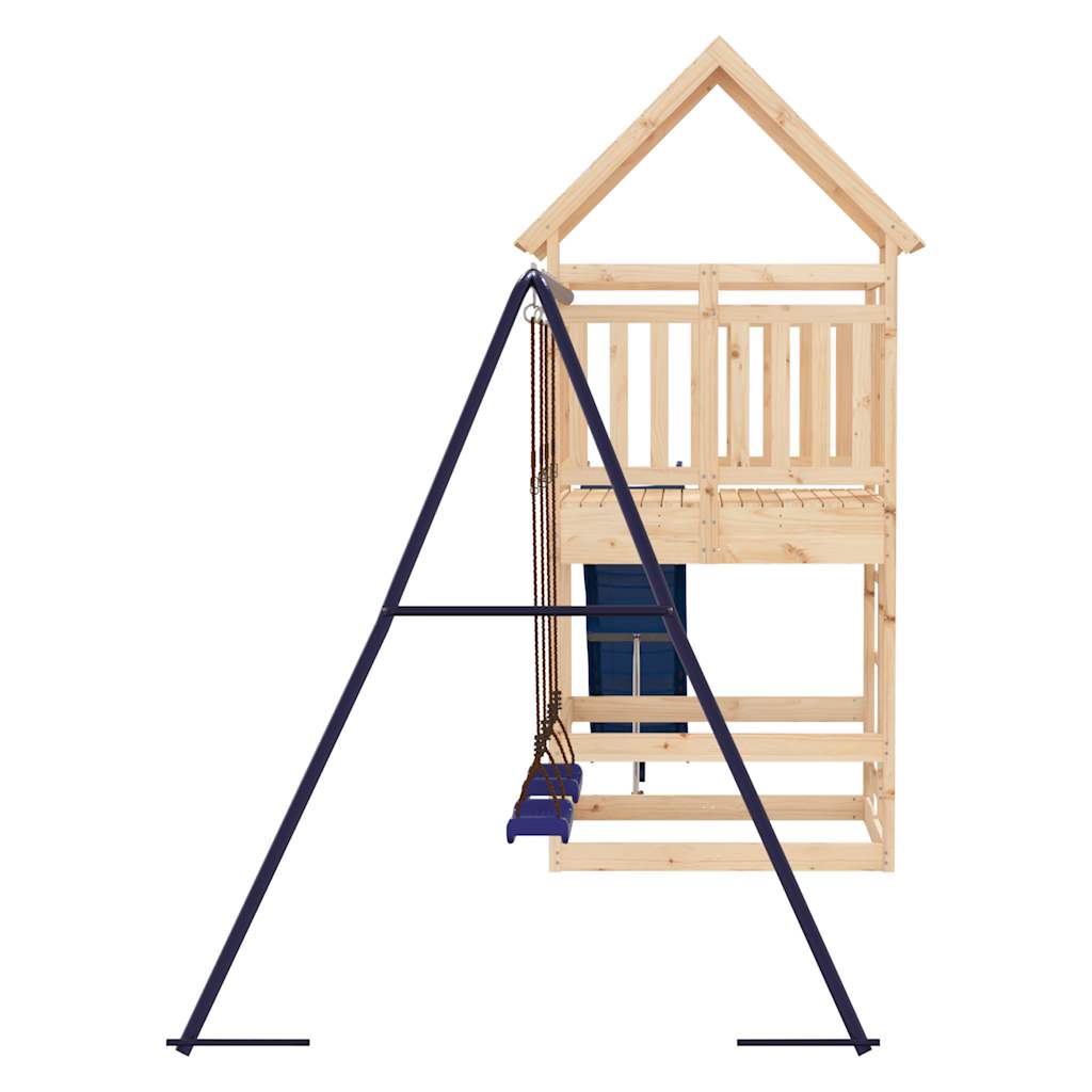 vidaXL Outdoor Playset Solid Wood Pine