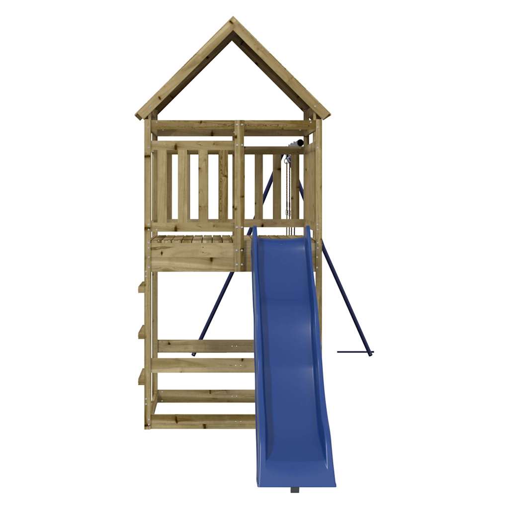 vidaXL Outdoor Playset Impregnated Wood Pine