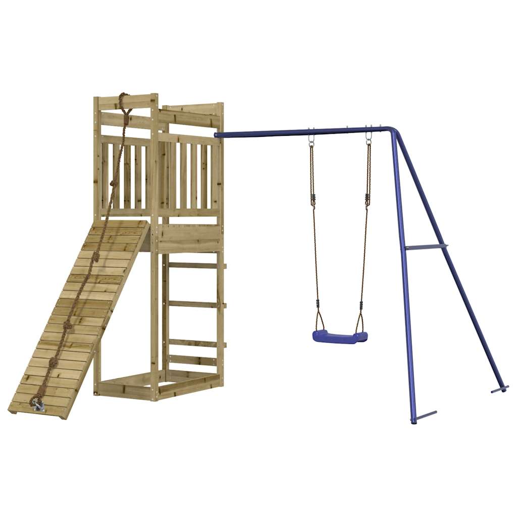 vidaXL Outdoor Playset Impregnated Wood Pine