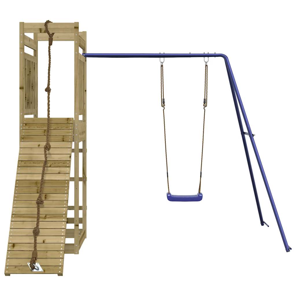 vidaXL Outdoor Playset Impregnated Wood Pine