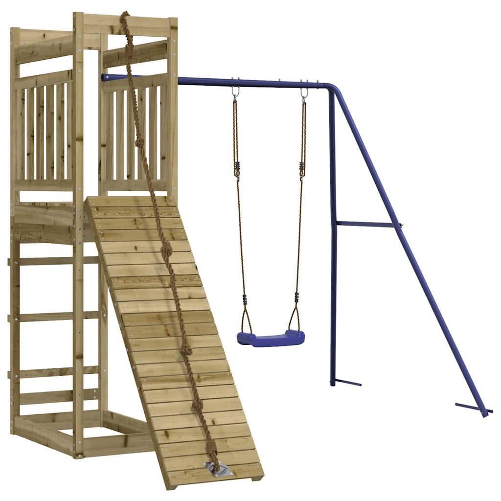 vidaXL Outdoor Playset Impregnated Wood Pine