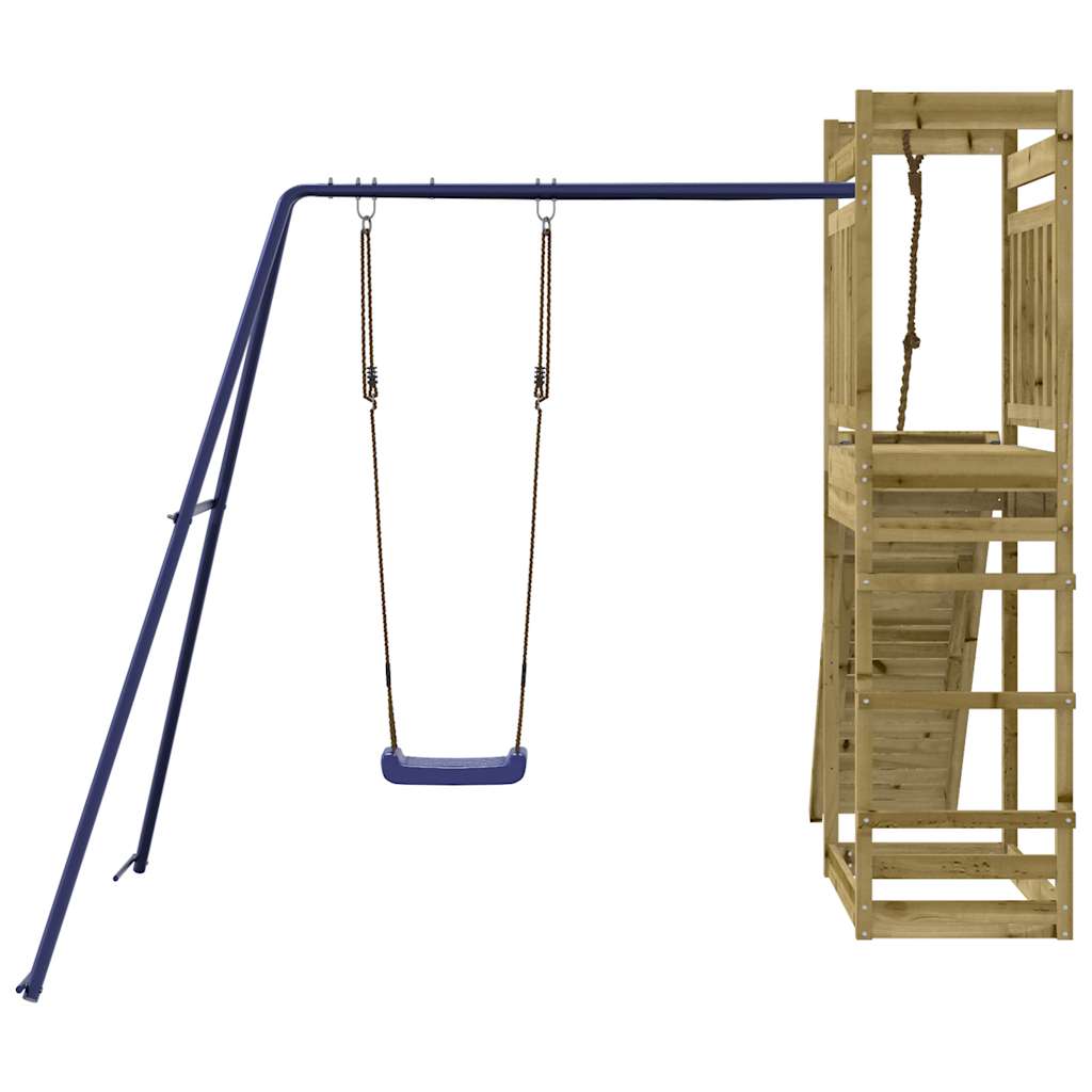 vidaXL Outdoor Playset Impregnated Wood Pine