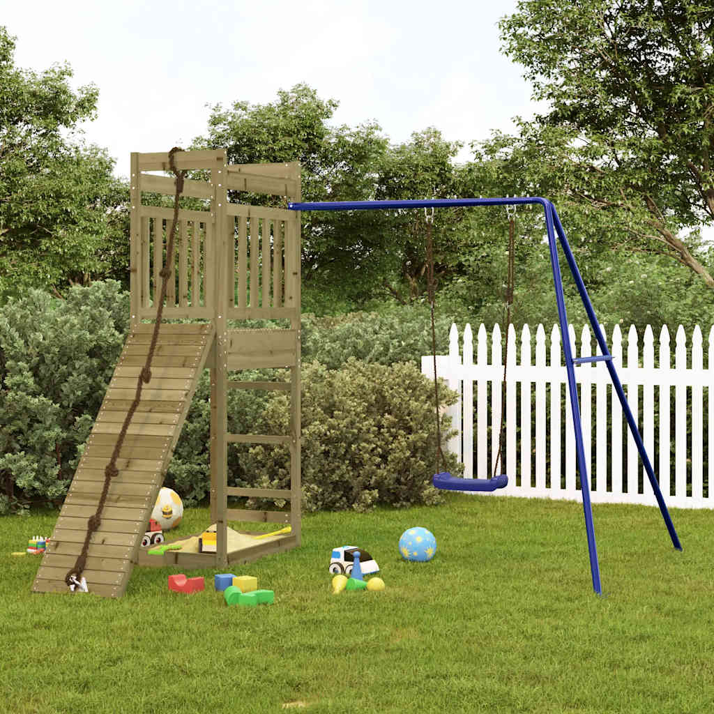 vidaXL Outdoor Playset Impregnated Wood Pine