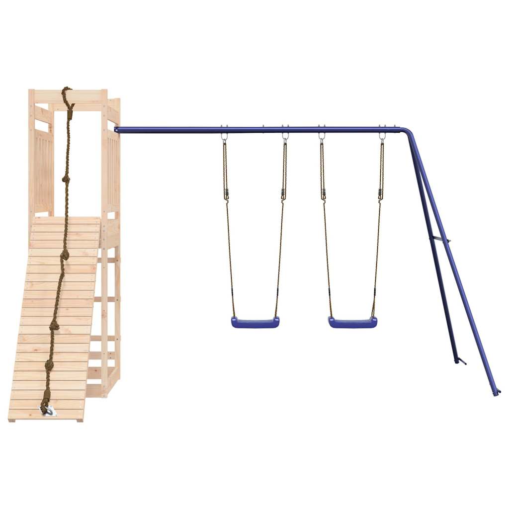 vidaXL Outdoor Playset Solid Wood Pine