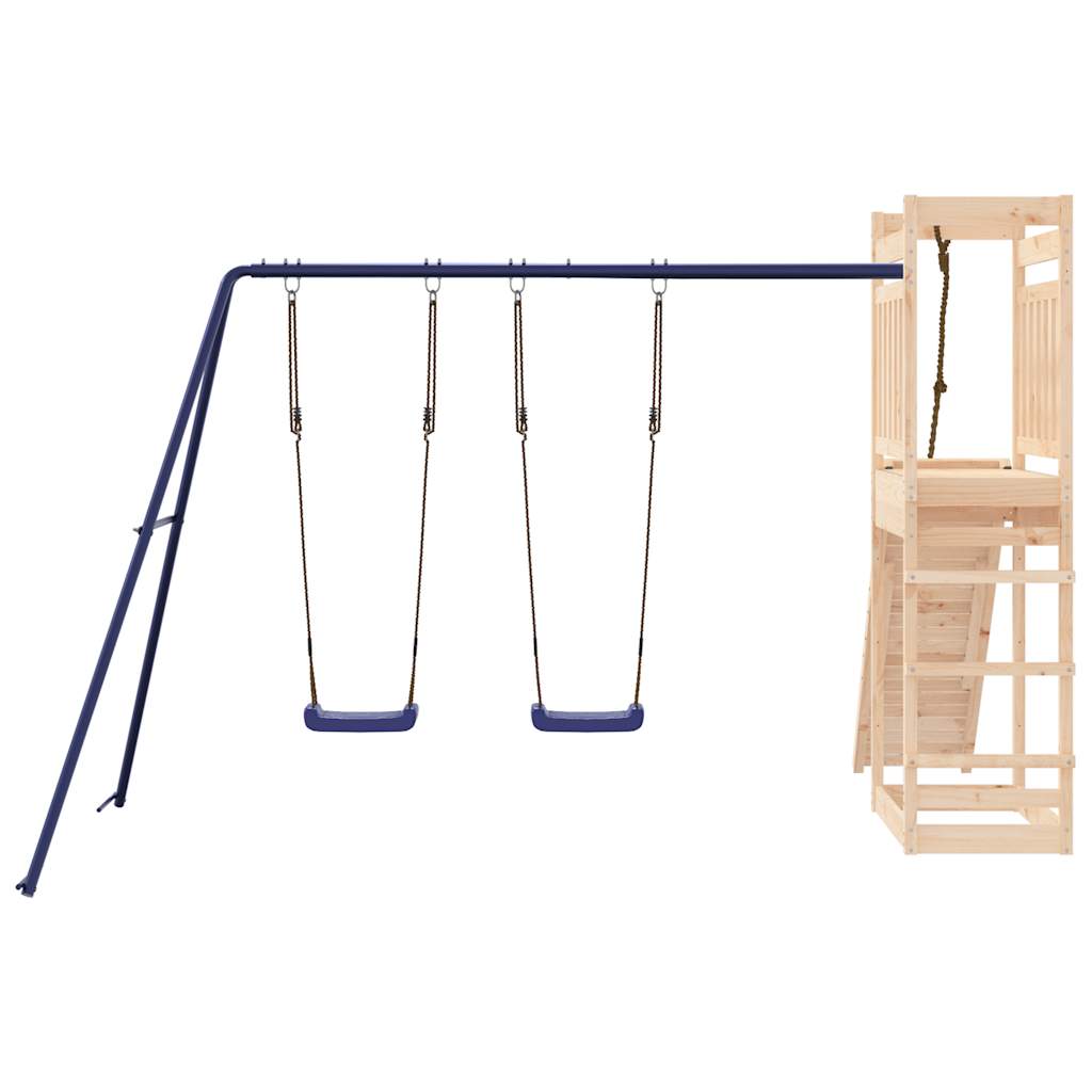 vidaXL Outdoor Playset Solid Wood Pine