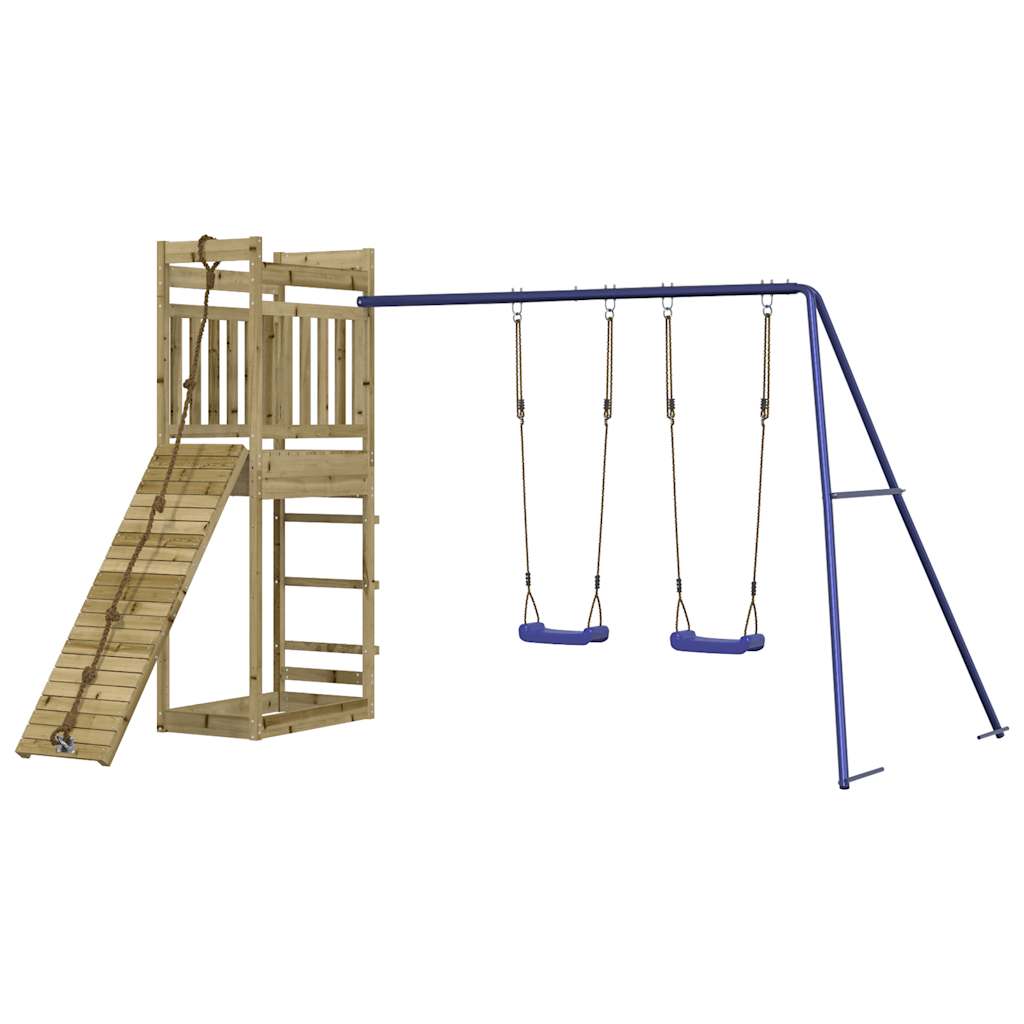 vidaXL Outdoor Playset Impregnated Wood Pine