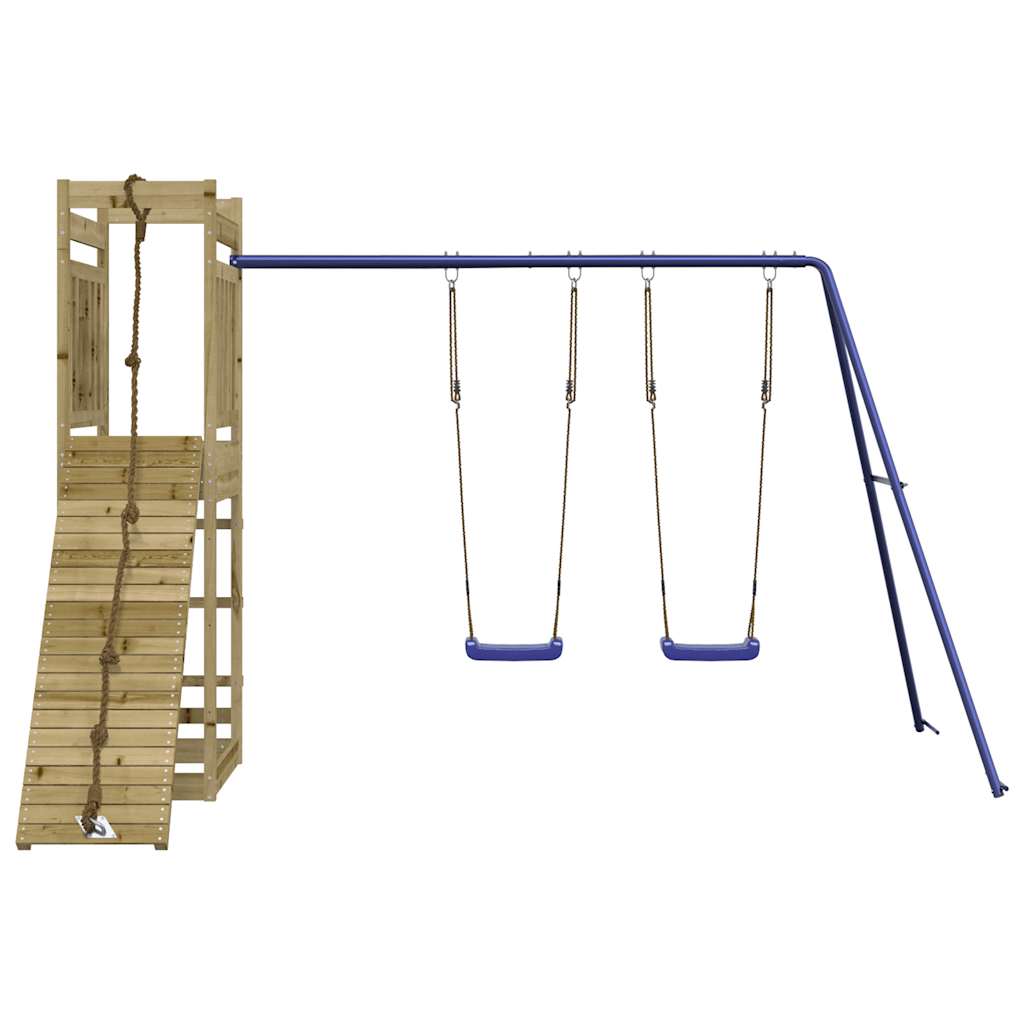 vidaXL Outdoor Playset Impregnated Wood Pine