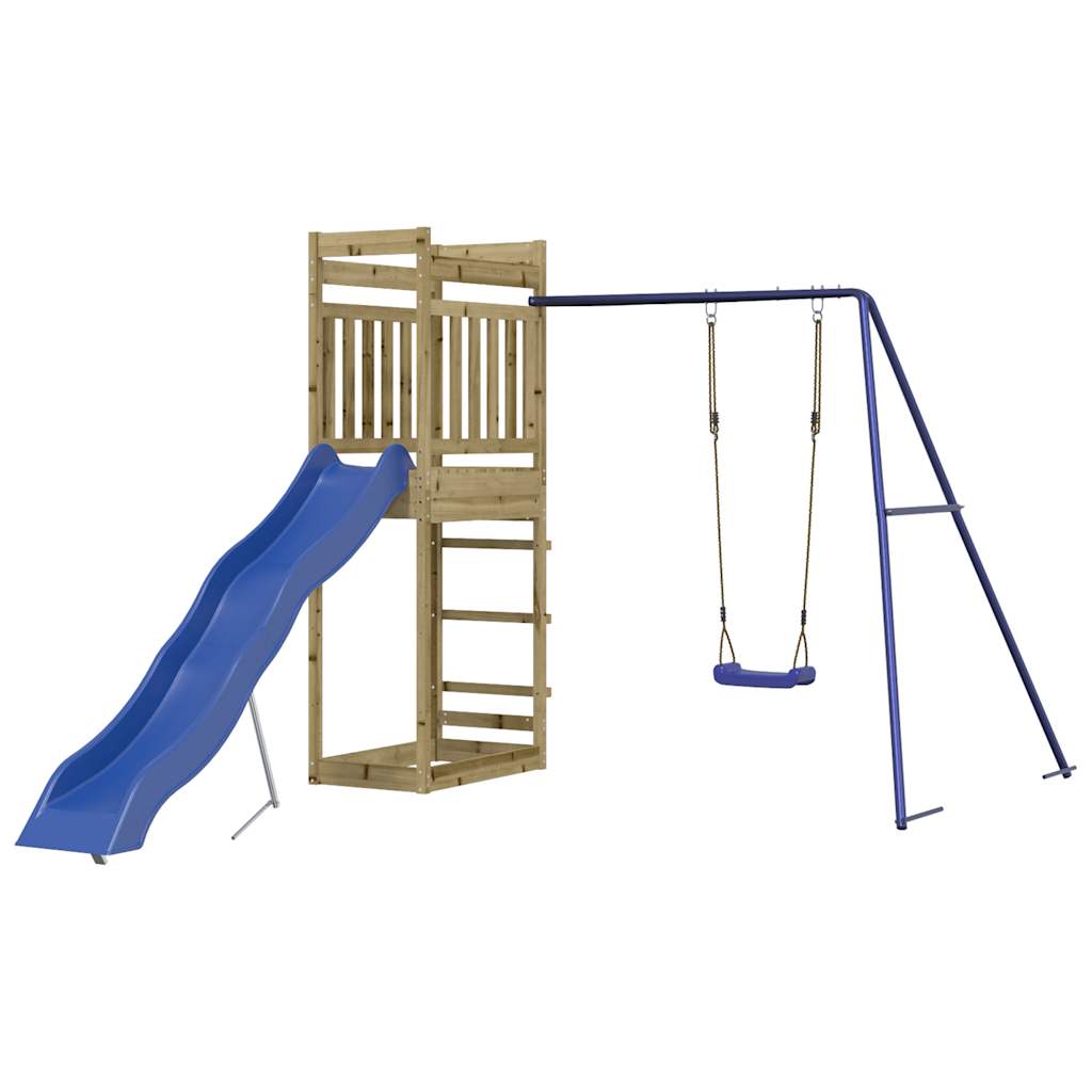 vidaXL Outdoor Playset Impregnated Wood Pine