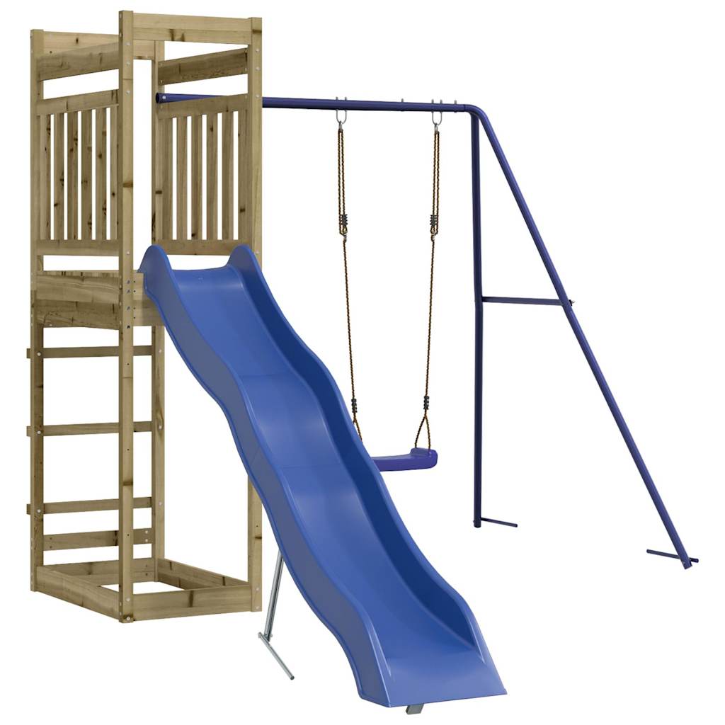 vidaXL Outdoor Playset Impregnated Wood Pine