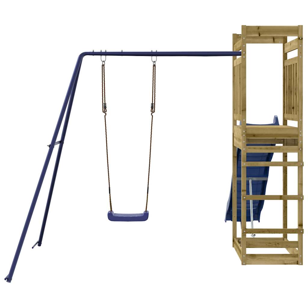 vidaXL Outdoor Playset Impregnated Wood Pine