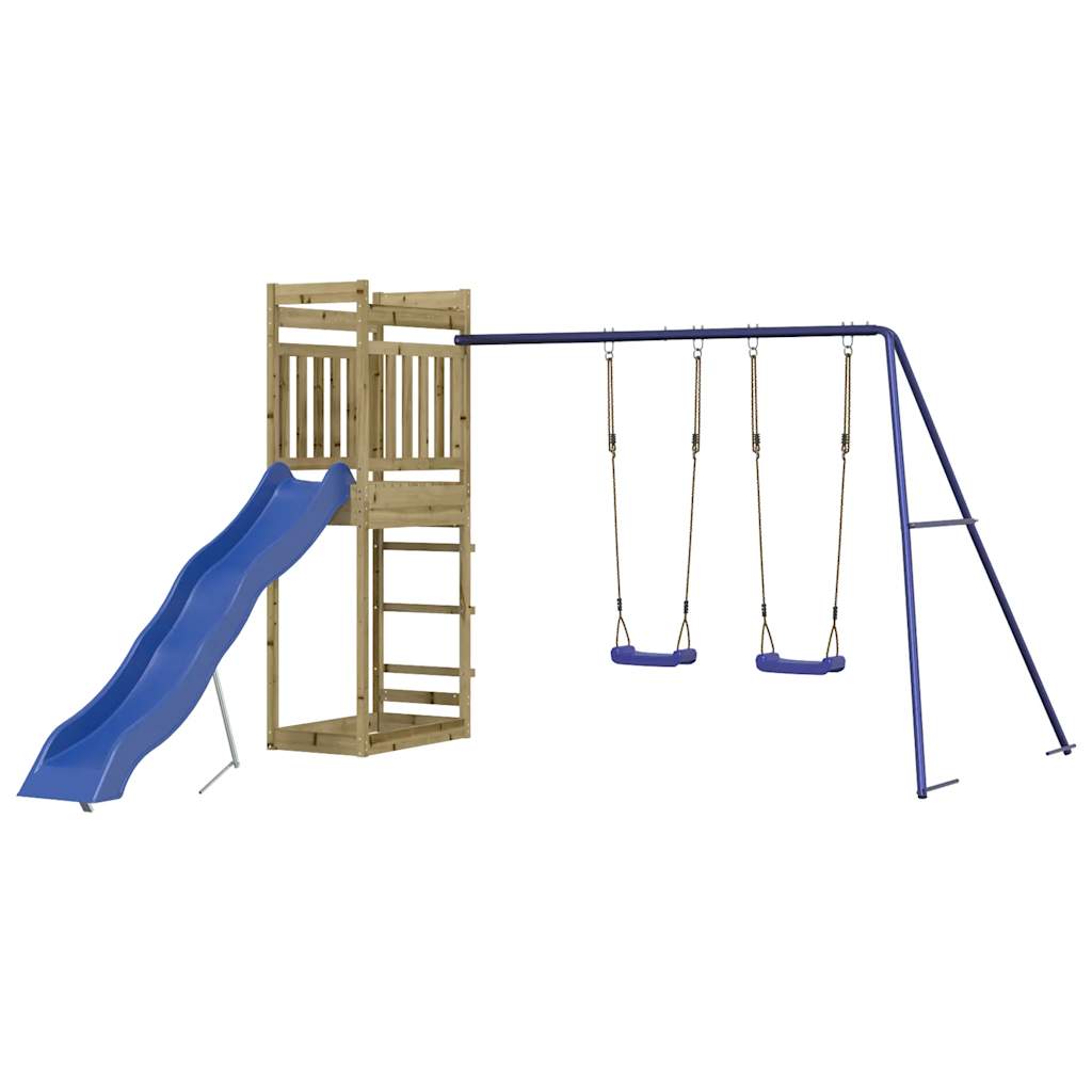 vidaXL Outdoor Playset Impregnated Wood Pine