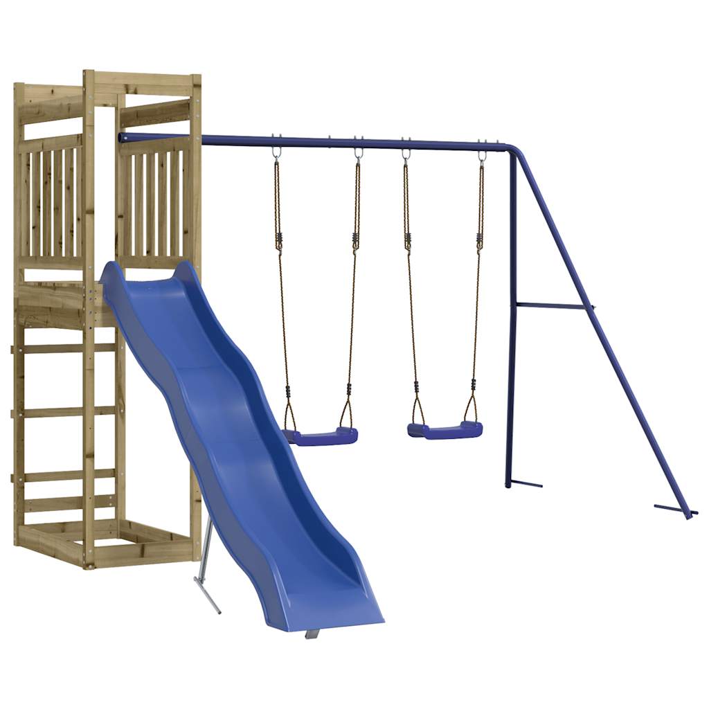 vidaXL Outdoor Playset Impregnated Wood Pine