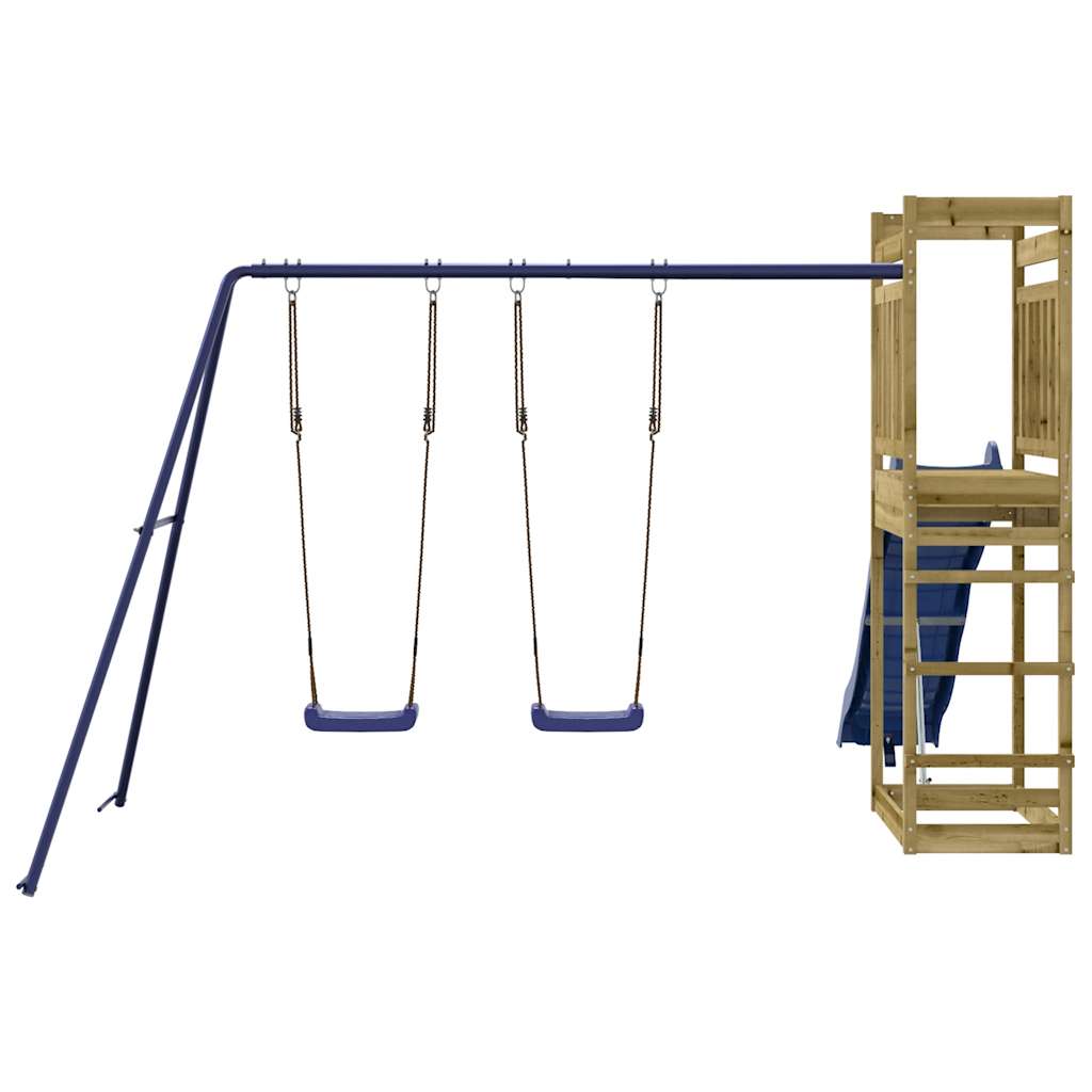 vidaXL Outdoor Playset Impregnated Wood Pine