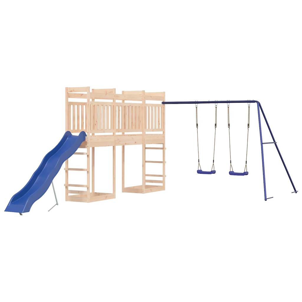 vidaXL Outdoor Playset Solid Wood Pine