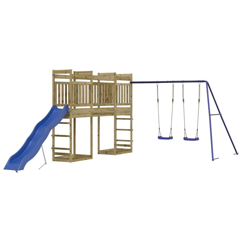 vidaXL Outdoor Playset Impregnated Wood Pine