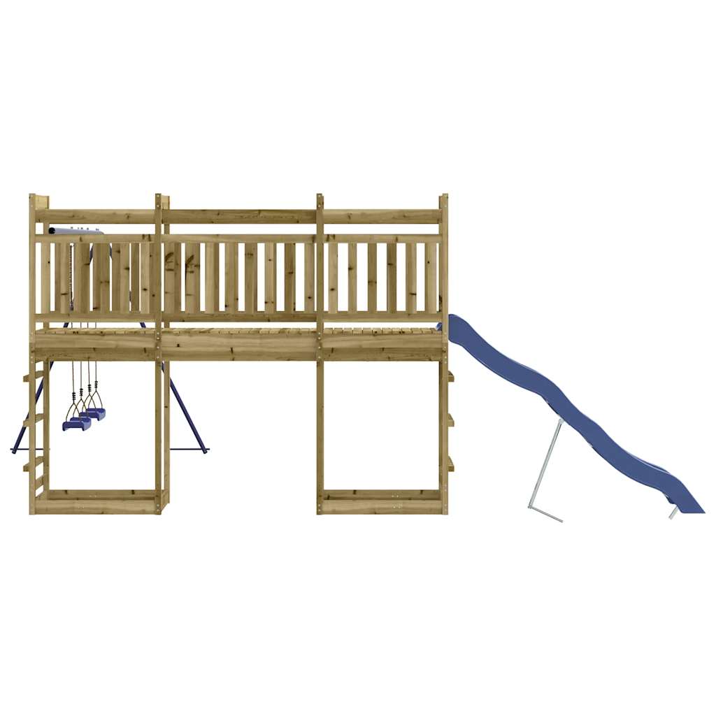 vidaXL Outdoor Playset Impregnated Wood Pine