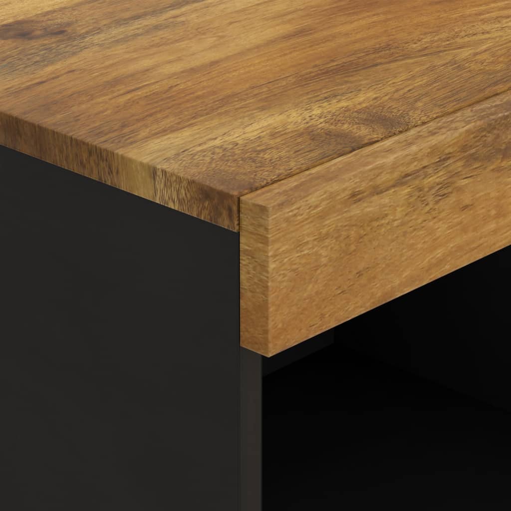 TV Cabinet 85x33x43.5 cm Solid Wood Mango