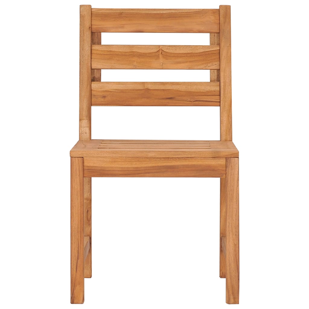 Garden Chairs 8 pcs Solid Wood Teak