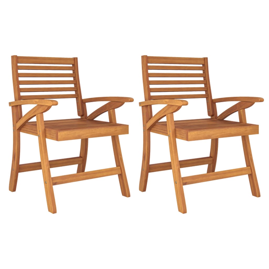 Garden Dining Set | Natural Wood | Solid Acacia wood | Medium | Durable