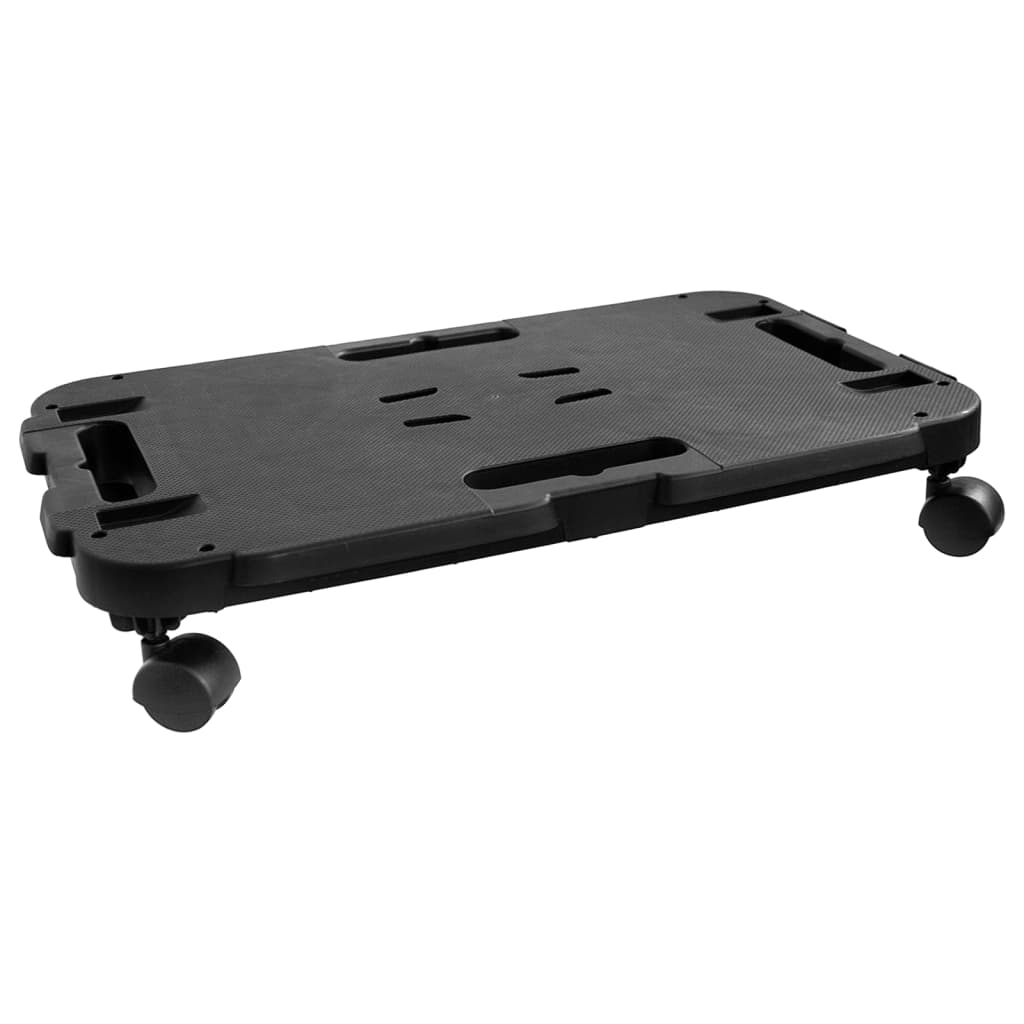 Transport Trolleys 5 pcs Black Polypropylene 200 kg