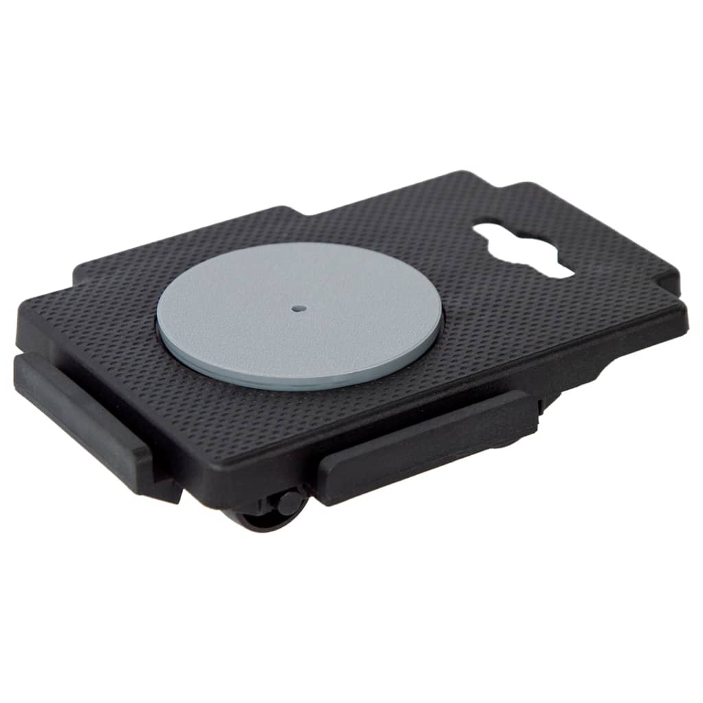 Moving Dollies with 8 Wheels 8 pcs Black Polypropylene 150 kg