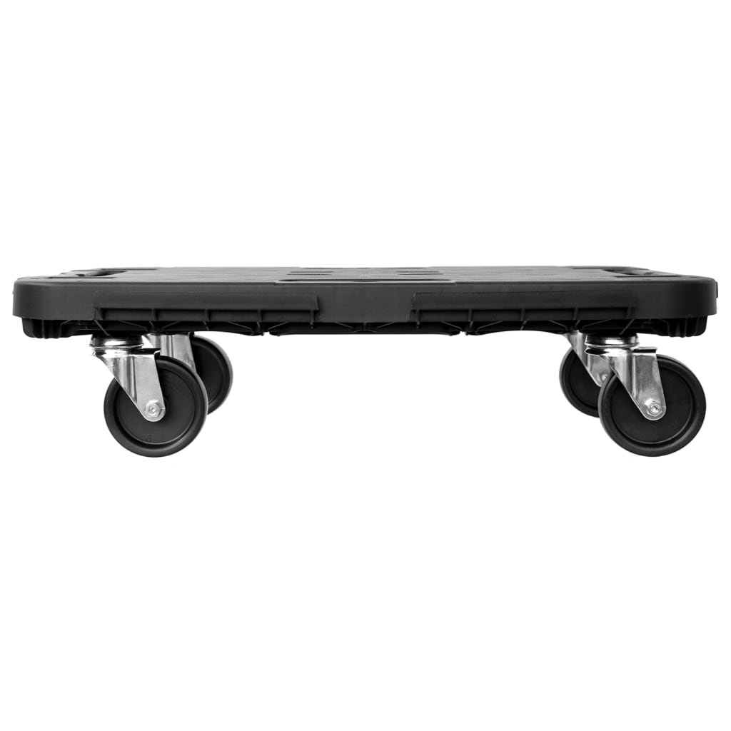 Transport Trolleys 2 pcs Black Polypropylene 300 kg