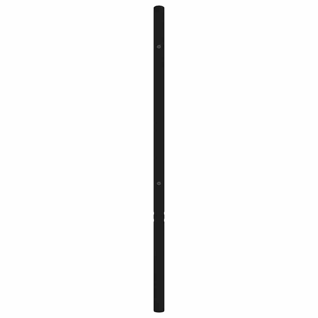 Metal Replace Headboard Black 107 cm