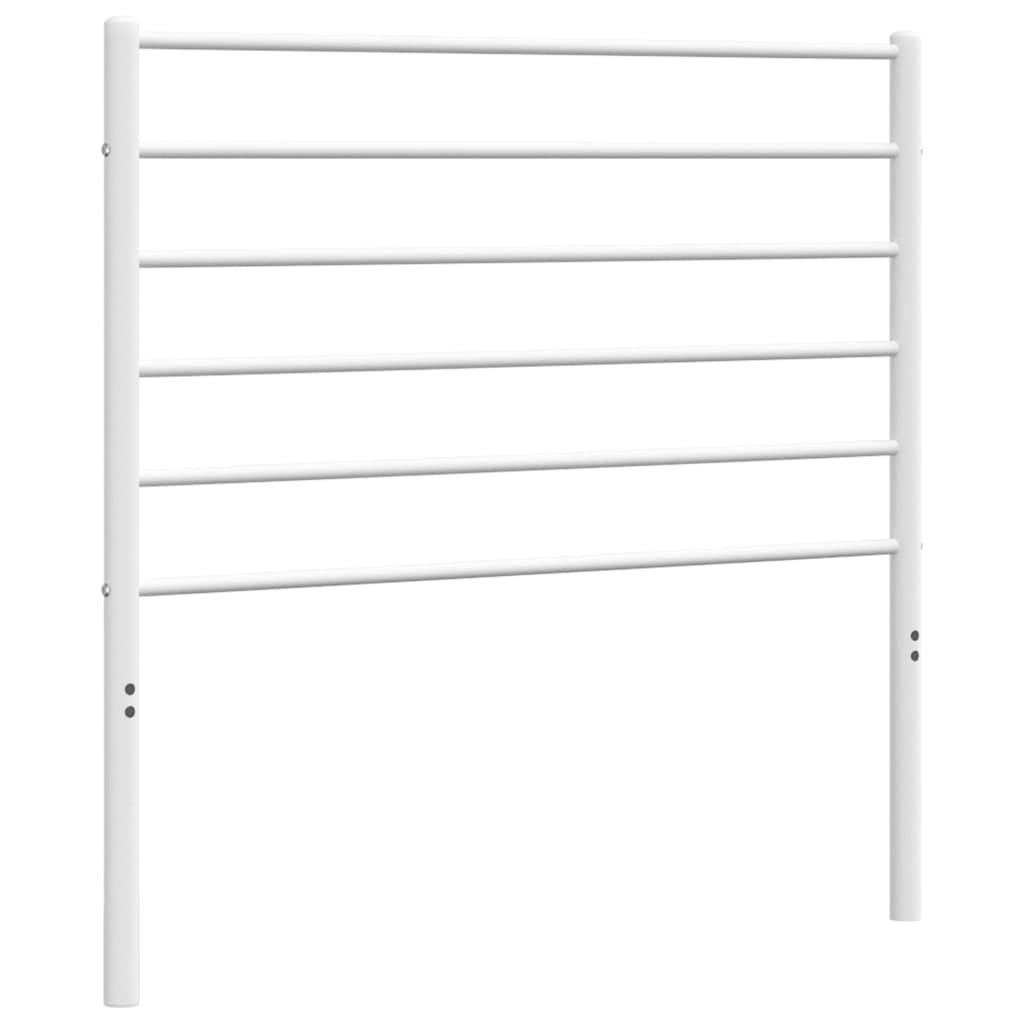 Metal Replace Headboard White 100 cm