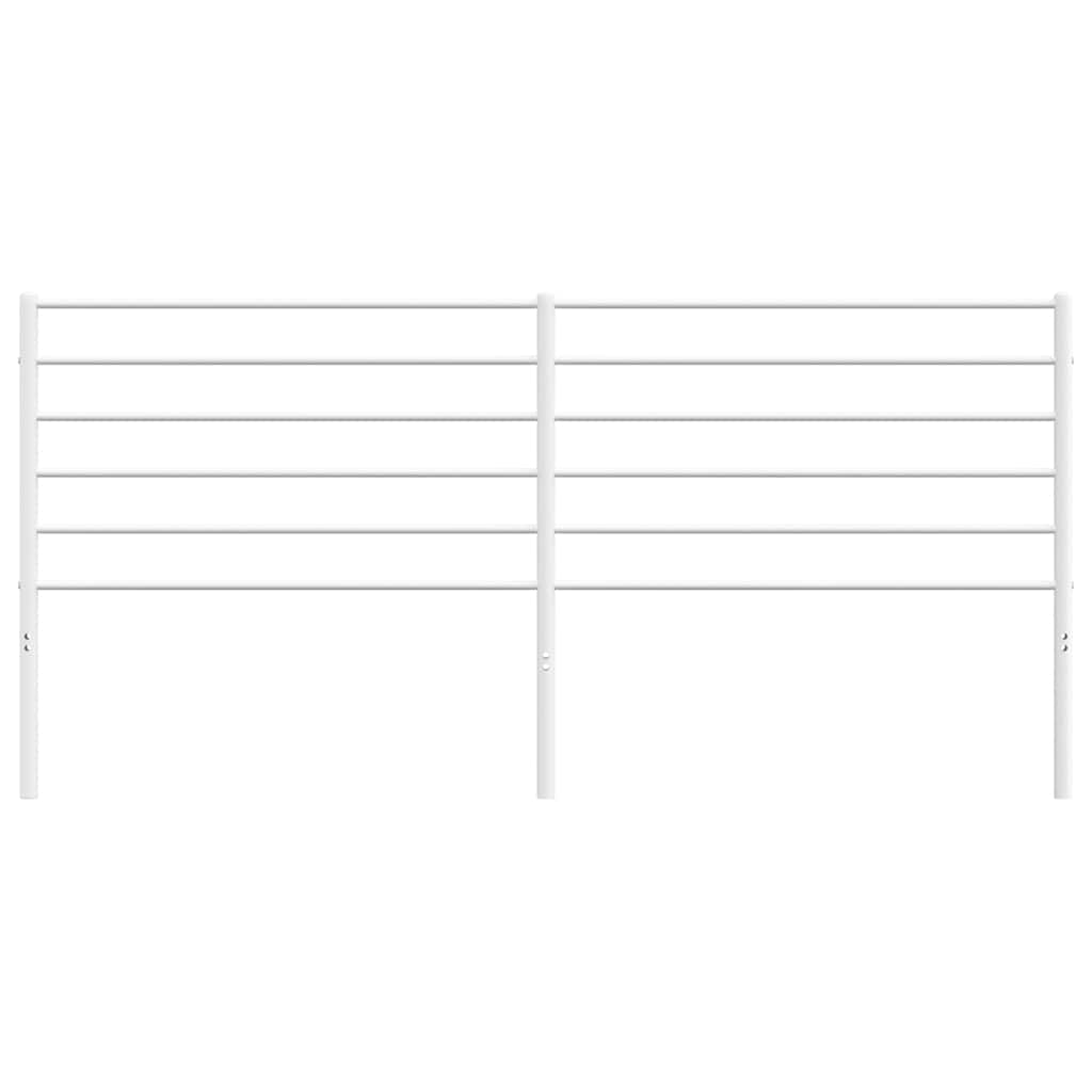Headboard | White | Steel | King |  Tough | Headboard | Rectangular