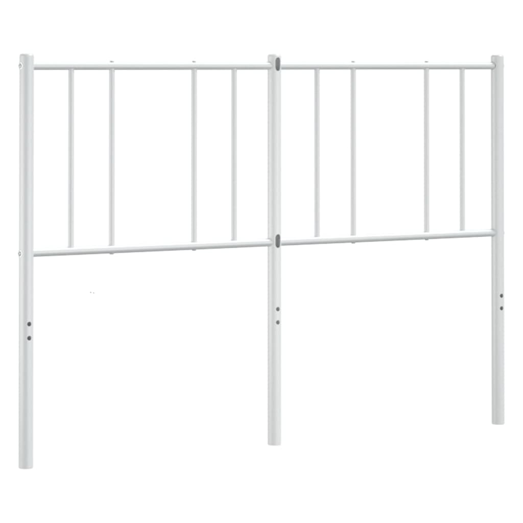 Metal Replace Headboard White 120 cm