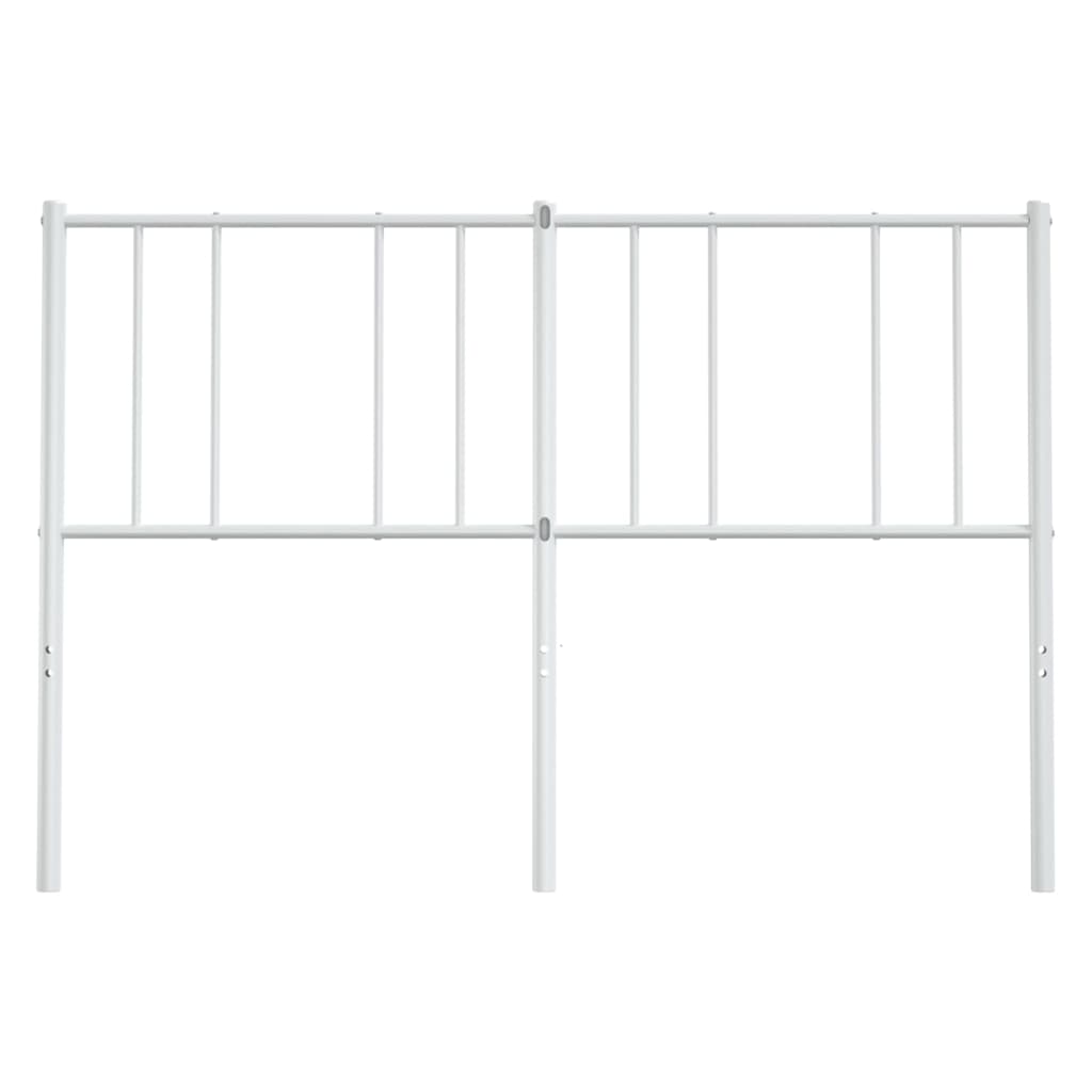 Metal Replace Headboard White 120 cm