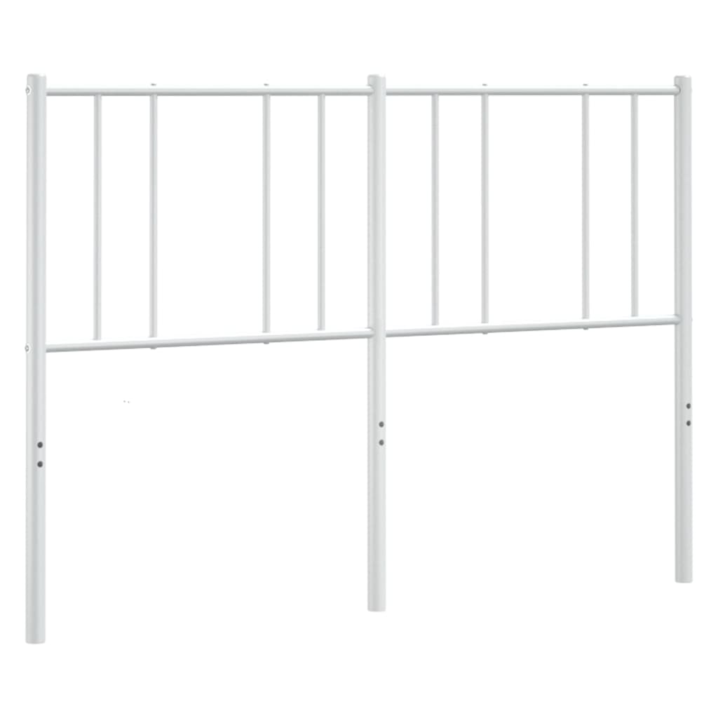 Metal Replace Headboard White 120 cm