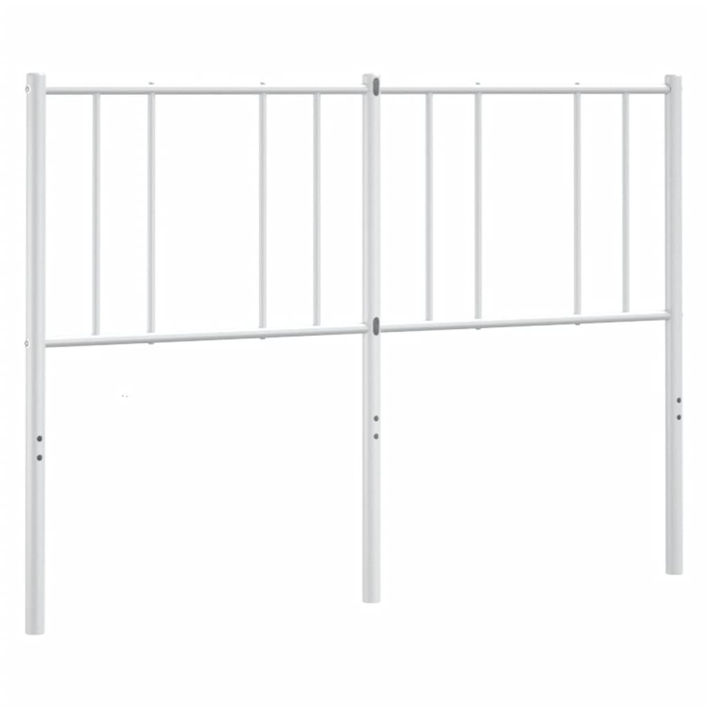 Metal Replace Headboard White 160 cm