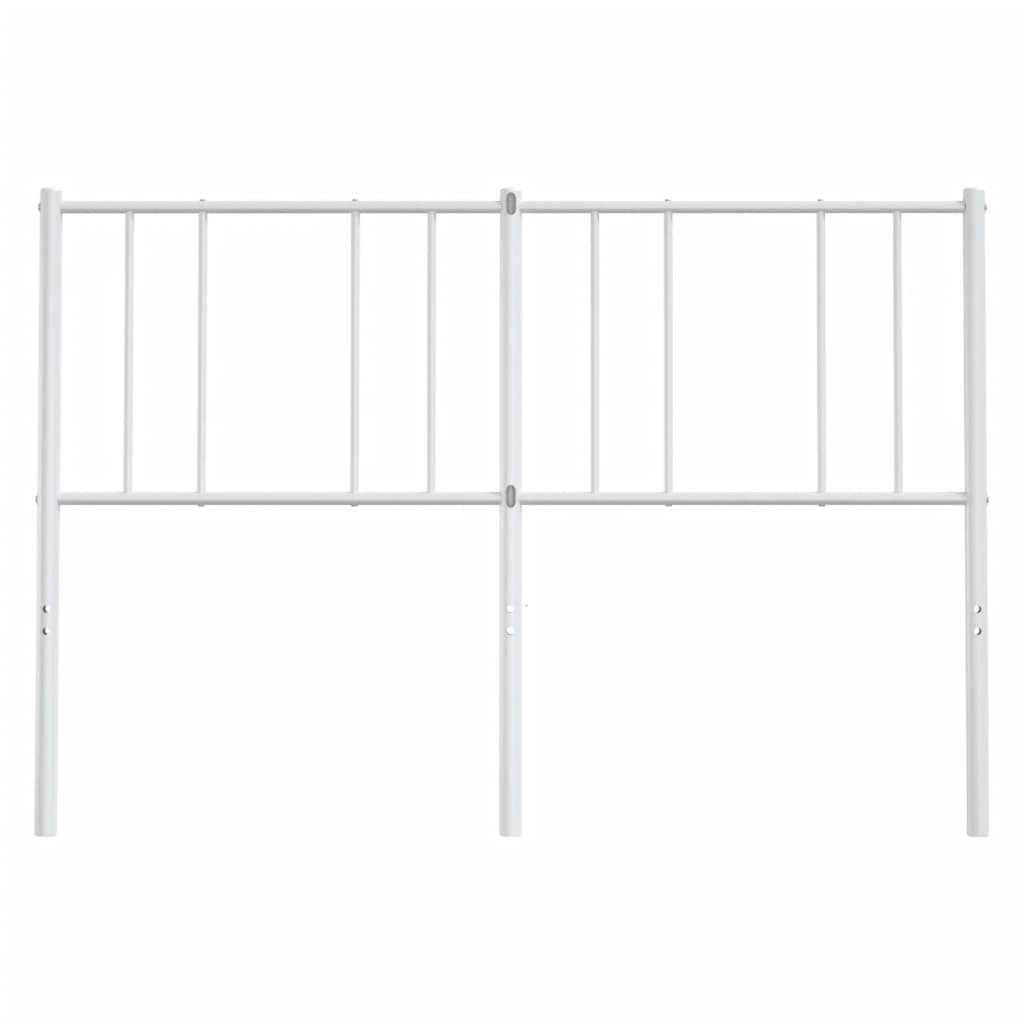 Metal Replace Headboard White 160 cm