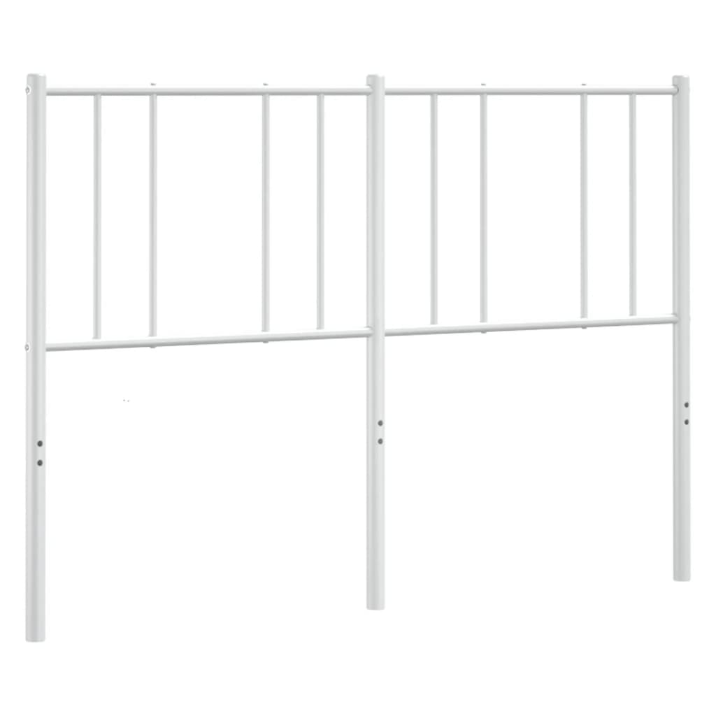 Metal Replace Headboard White 160 cm