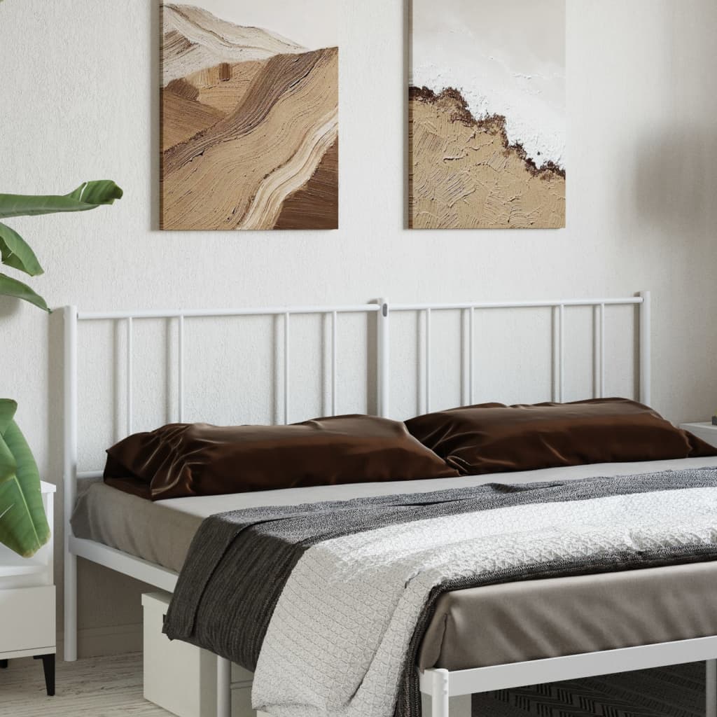 Metal Replace Headboard White 200 cm