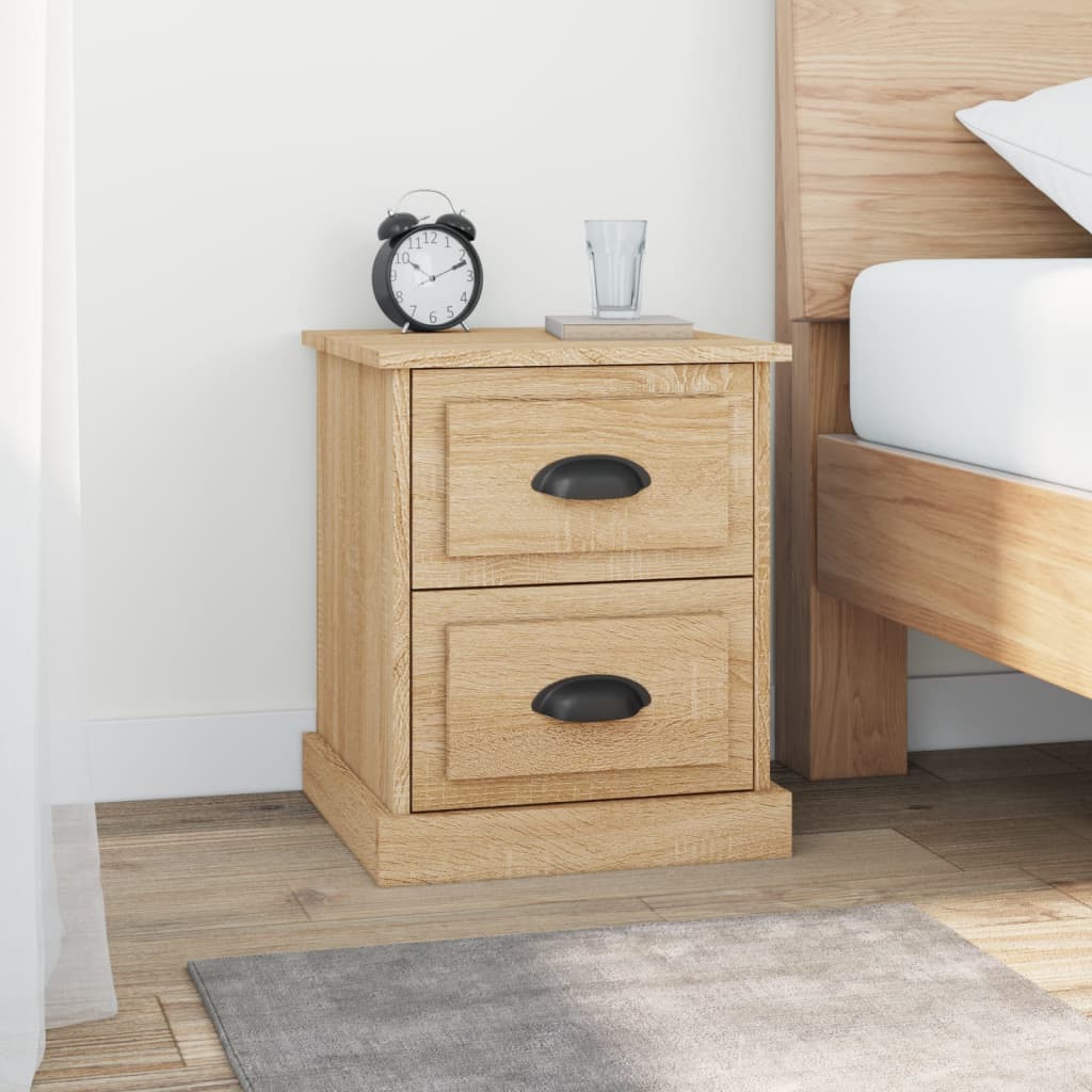 Bedside Cabinet Sonoma Oak 39x39x47,5 cm Engineered Wood