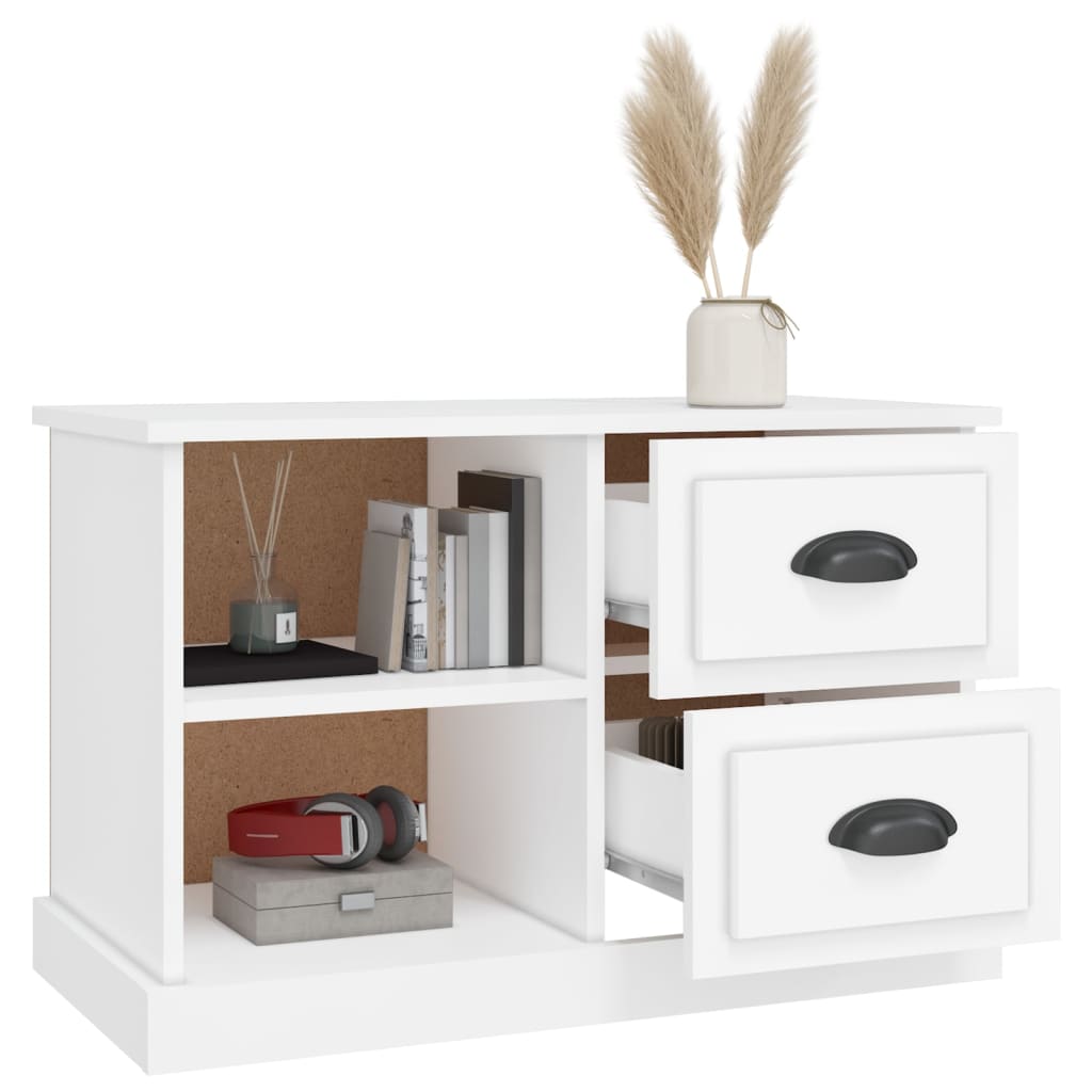 TV Cabinet White 73x35,5x47,5 cm Engineered Wood