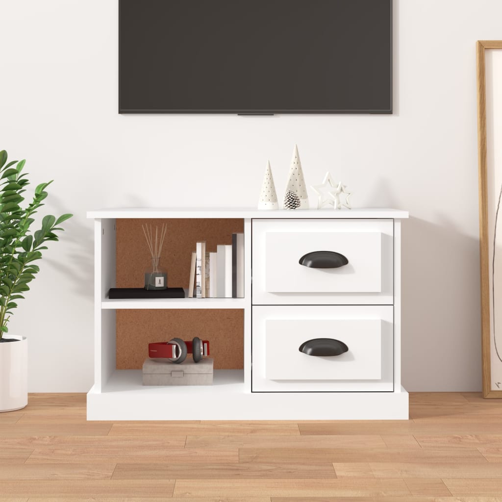 TV Cabinet White 73x35,5x47,5 cm Engineered Wood