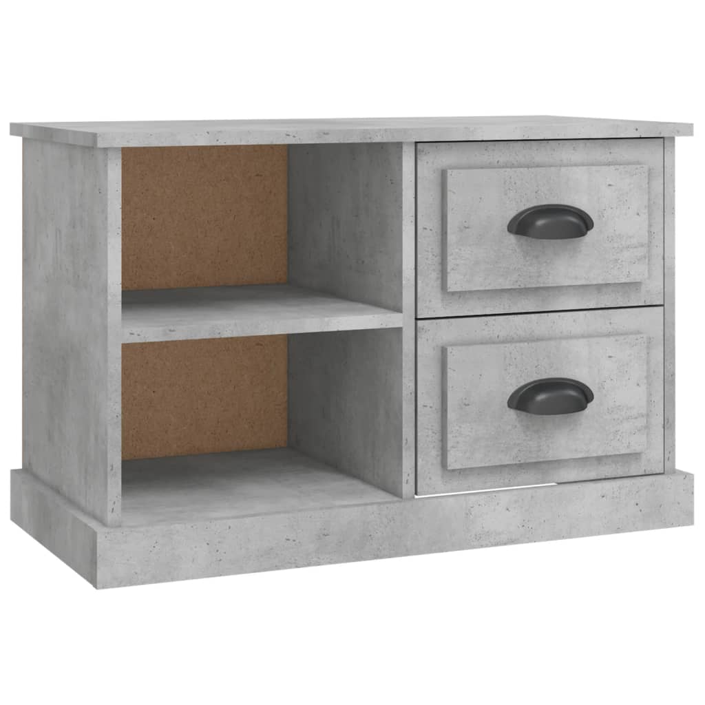 TV Cabinet Concrete Grey 73x35,5x47,5 cm Engineered Wood