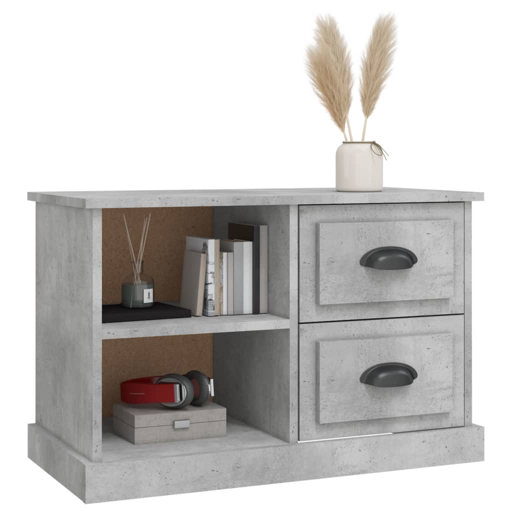 TV Cabinet Concrete Grey 73x35,5x47,5 cm Engineered Wood