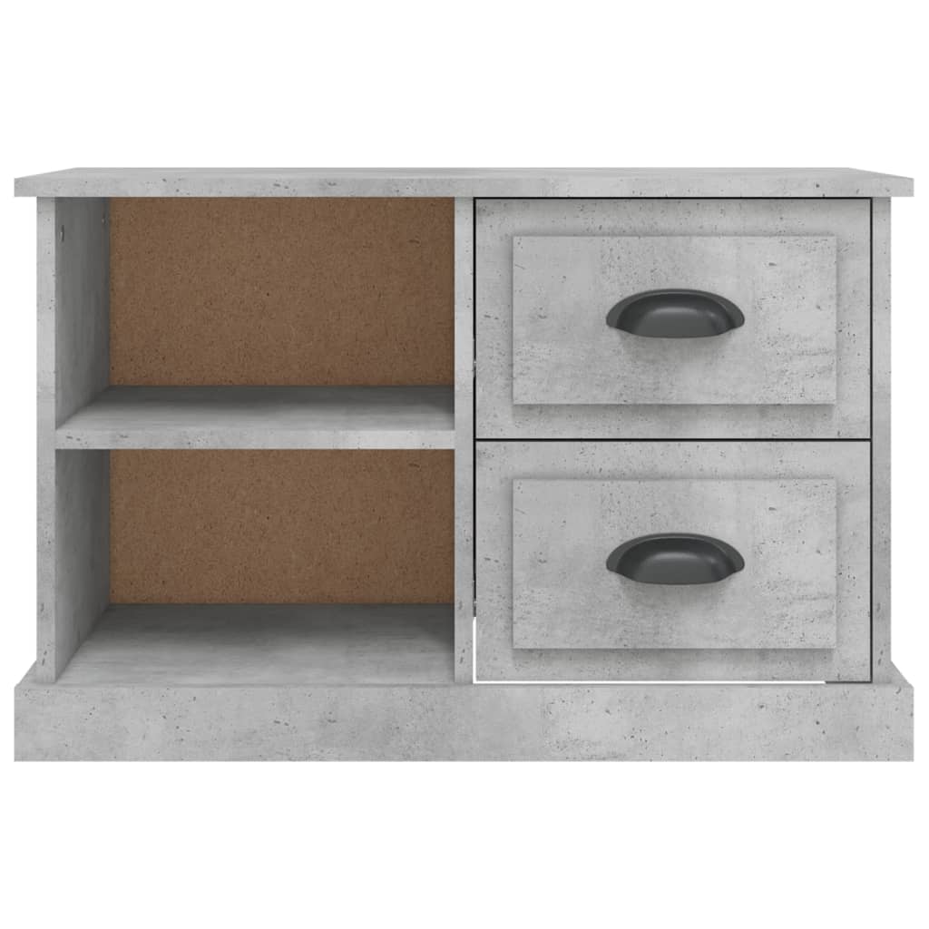TV Cabinet Concrete Grey 73x35,5x47,5 cm Engineered Wood