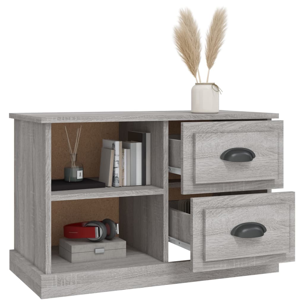 TV Cabinet Grey Sonoma 73x35,5x47,5 cm Engineered Wood