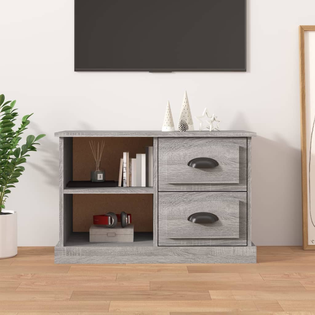 TV Cabinet Grey Sonoma 73x35,5x47,5 cm Engineered Wood