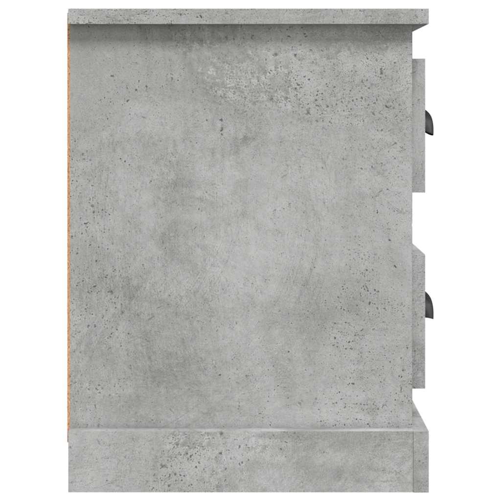 TV Cabinet Concrete Grey 102x35,5x47,5 cm Engineered Wood